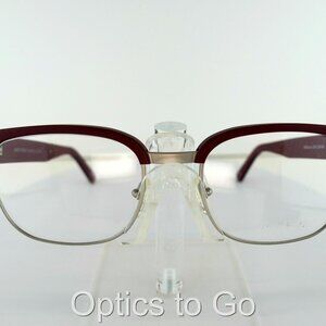 ANDY WOLF 4520 C: C (DARK RED)  55-20-145 Eyeglass Frames